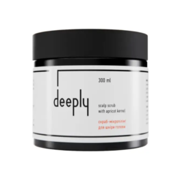Скраб Deeply scalp scrub with apricot kernel для шкіри голови