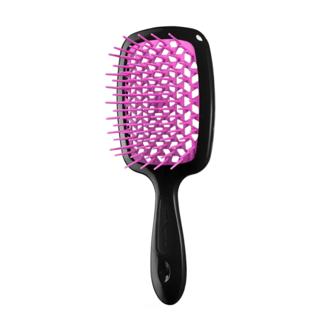 Гребінець Janeke SUPERBRUSH (Чорно-фіолетовий)